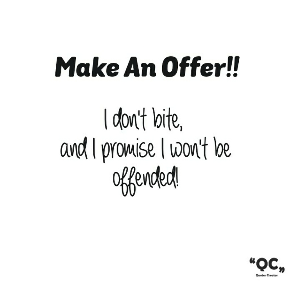 Make an offer